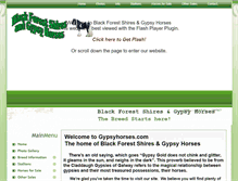 Tablet Screenshot of gypsyhorses.com